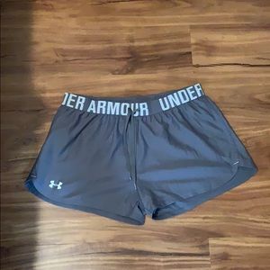 2/ $20! Gray under armour shorts